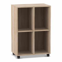 Flexeo® Regal, 2 Reihen, 4 Fächer, H x B x T: 98 x 66,5 x 40,8 cm – Bild 15