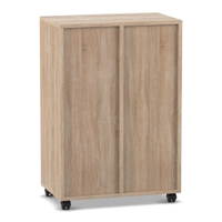 Flexeo® Regal, 2 Reihen, 4 Fächer, H x B x T: 98 x 66,5 x 40,8 cm – Bild 16