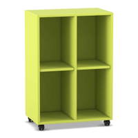Flexeo® Regal, 2 Reihen, 4 Fächer, H x B x T: 98 x 66,5 x 40,8 cm – Bild 21