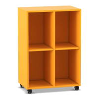 Flexeo® Regal, 2 Reihen, 4 Fächer, H x B x T: 98 x 66,5 x 40,8 cm – Bild 13