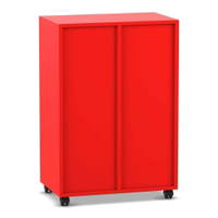 Flexeo® Regal, 2 Reihen, 4 Fächer, H x B x T: 98 x 66,5 x 40,8 cm – Bild 5