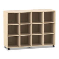 Flexeo® Regal, 4 Reihen, 12 Fächer – Bild 20