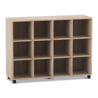 Flexeo® Regal, 4 Reihen, 12 Fächer – Bild 4