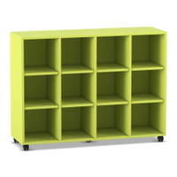Flexeo® Regal, 4 Reihen, 12 Fächer – Bild 10