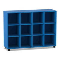 Flexeo® Regal, 4 Reihen, 12 Fächer – Bild 18