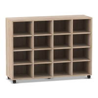 Flexeo® Regal, 4 Reihen, 16 Fächer – Bild 4
