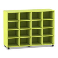 Flexeo® Regal, 4 Reihen, 16 Fächer – Bild 10