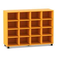 Flexeo® Regal, 4 Reihen, 16 Fächer – Bild 2
