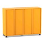 Flexeo® Regal, 4 Reihen, 16 Fächer - Flexeo Regal 4 Reihen 16 Faecher 806010V0037 P03 ZN