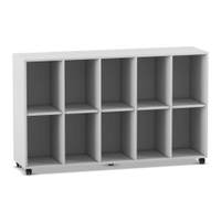 Flexeo® Regal, 5 Reihen, 10 Fächer – Bild 16