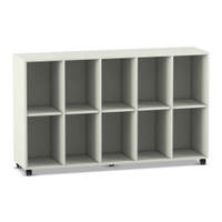 Flexeo® Regal, 5 Reihen, 10 Fächer – Bild 12