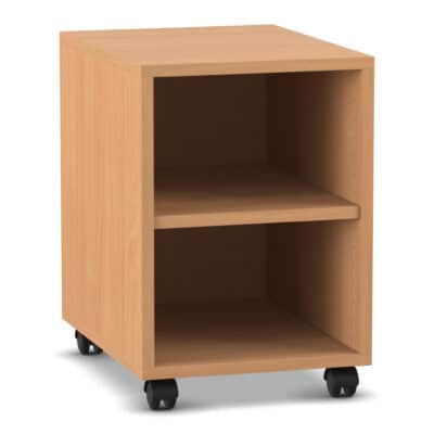 Flexeo® Regal PRO, 1 Reihe, 2 Fächer