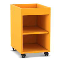 Flexeo® Regal PRO, 1 Reihe, 2 Fächer, Aufkantung – Bild 2