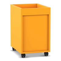 Flexeo® Regal PRO, 1 Reihe, 2 Fächer, Aufkantung – Bild 3