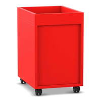 Flexeo® Regal PRO, 1 Reihe, 2 Fächer, Aufkantung – Bild 15