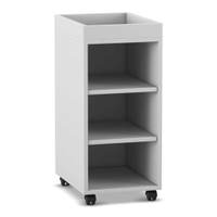 Flexeo® Regal PRO, 1 Reihe, 3 Fächer, Aufkantung – Bild 16