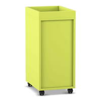 Flexeo® Regal PRO, 1 Reihe, 3 Fächer, Aufkantung – Bild 11