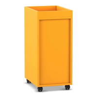 Flexeo® Regal PRO, 1 Reihe, 3 Fächer, Aufkantung – Bild 3