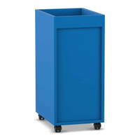 Flexeo® Regal PRO, 1 Reihe, 3 Fächer, Aufkantung – Bild 19