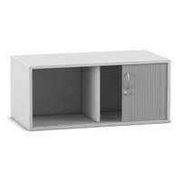 Flexeo® Rollladen-Aufsatzschrank, 2 Fächer, Mittelwand, Breite 94,4 cm – Bild 23
