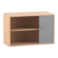 Flexeo® Rollladen-Aufsatzschrank, 2 Fächer, Breite 94,4 cm – Bild 8