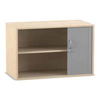 Flexeo® Rollladen-Aufsatzschrank, 2 Fächer, Breite 94,4 cm – Bild 29