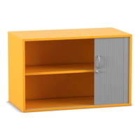 Flexeo® Rollladen-Aufsatzschrank, 2 Fächer, Breite 94,4 cm – Bild 2