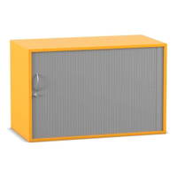 Flexeo® Rollladen-Aufsatzschrank, 2 Fächer, Breite 94,4 cm – Bild 3