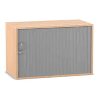 Flexeo® Rollladen-Aufsatzschrank, 4 Fächern, Breite 94,4 cm – Bild 9