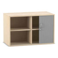 Flexeo® Rollladen-Aufsatzschrank, 4 Fächern, Breite 94,4 cm – Bild 29