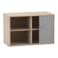 Flexeo® Rollladen-Aufsatzschrank, 4 Fächern, Breite 94,4 cm – Bild 5
