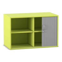 Flexeo® Rollladen-Aufsatzschrank, 4 Fächern, Breite 94,4 cm – Bild 14
