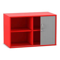 Flexeo® Rollladen-Aufsatzschrank, 4 Fächern, Breite 94,4 cm – Bild 20
