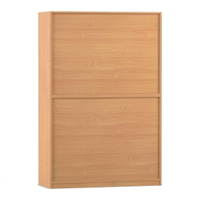 Flexeo® Rollladenschrank, 12 Fächer, Mittelwand, Tür unten, Breite 126,4 cm – Bild 13