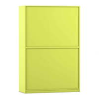 Flexeo® Rollladenschrank, 12 Fächer, Mittelwand, Tür unten, Breite 126,4 cm – Bild 16