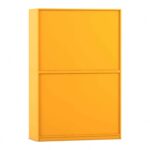 Flexeo® Rollladenschrank, 12 Fächer, Mittelwand, Tür unten, Breite 126,4 cm - Flexeo Rollladenschrank 12 Faecher Mittelwand Tuer unten Breite 126 4 cm 814023V0037 P03 ZN