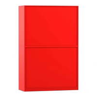 Flexeo® Rollladenschrank, 12 Fächer, Mittelwand, Tür unten, Breite 126,4 cm – Bild 22