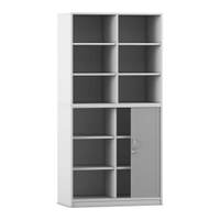 Flexeo® Rollladenschrank, 12 Fächer, Mittelwand, Tür unten, Breite 94,4 cm – Bild 23