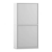 Flexeo® Rollladenschrank, 12 Fächer, Mittelwand, Tür unten, Breite 94,4 cm – Bild 25