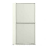 Flexeo® Rollladenschrank, 12 Fächer, Mittelwand, Tür unten, Breite 94,4 cm – Bild 19