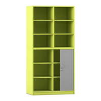 Flexeo® Rollladenschrank, 12 Fächer, Mittelwand, Tür unten, Breite 94,4 cm – Bild 14