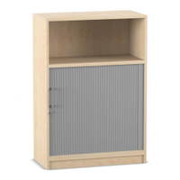 Flexeo® Rollladenschrank, 2 Fächer unten, 1 Fach oben = 3 Ordnerhöhen – Bild 19