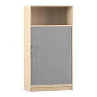 Flexeo® Rollladenschrank, 3 Fächer unten, 1 Fach oben = 4 Ordnerhöhen – Bild 18