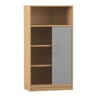 Flexeo® Rollladenschrank, 3 Fächer unten, 1 Fach oben = 4 Ordnerhöhen – Bild 11