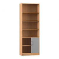 Flexeo® Rollladenschrank, 4 Fächer oben = 6 Ordnerhöhen – Bild 11