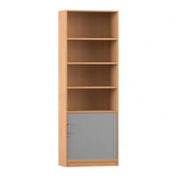 Flexeo® Rollladenschrank, 4 Fächer oben = 6 Ordnerhöhen – Bild 12