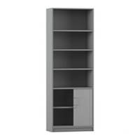 Flexeo® Rollladenschrank, 4 Fächer oben = 6 Ordnerhöhen – Bild 2