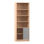 Flexeo® Rollladenschrank, 4 Fächer oben = 6 Ordnerhöhen - Flexeo Rollladenschrank 4 Faecher oben 6 Ordnerhoehen 814038 P01 ZN