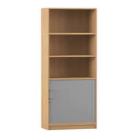 Flexeo® Rollladenschrank, 5 Fächer = 5 Ordnerhöhen – Bild 12