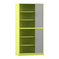 Flexeo® Rollladenschrank, 6 Fächer, 2 Türen – Bild 14